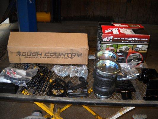 We do lift kits!