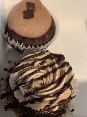 Vegan Chocolate with Chocolate Icing Cupcake