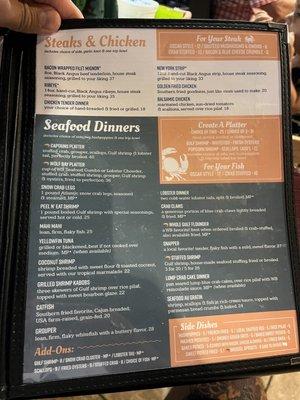 Menu (3/3)