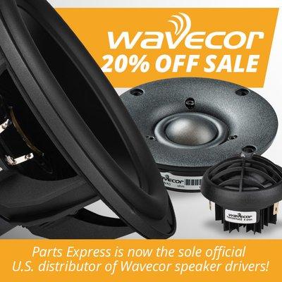 Sale on Wavecor products through 8/31! Save 20%!