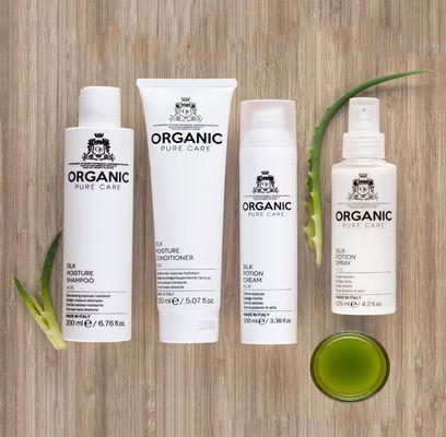 We are an exclusive Organic Pure Care Salon! Come see the incredible change it will make with you hair & skin care needs!