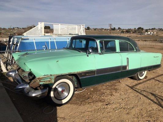 Mobile Vehicle Verification of a 1955 Packard The Patrician