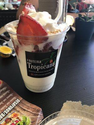 Strawberry con crema