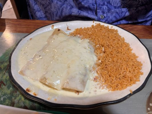 White Enchiladas