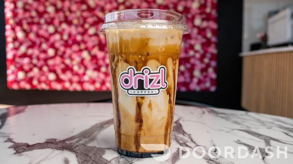 Iced Dirty Black Sugar. Okinawa black sugar and Drizl'd w/ our toasty brown sugar syrup.