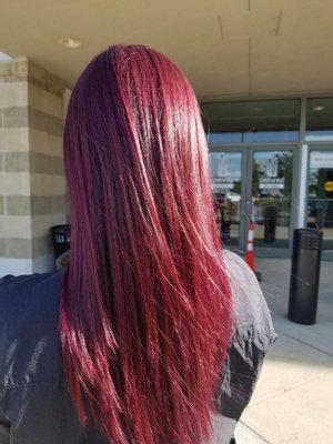 Fierce hair color