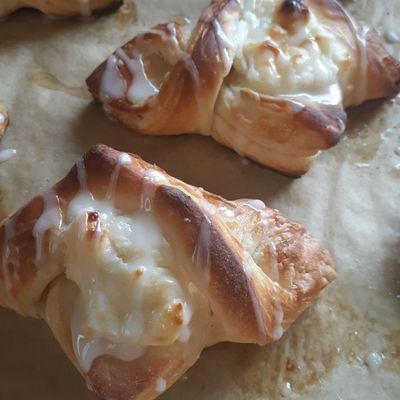 Cream cheese Danish, summer 2019 menu