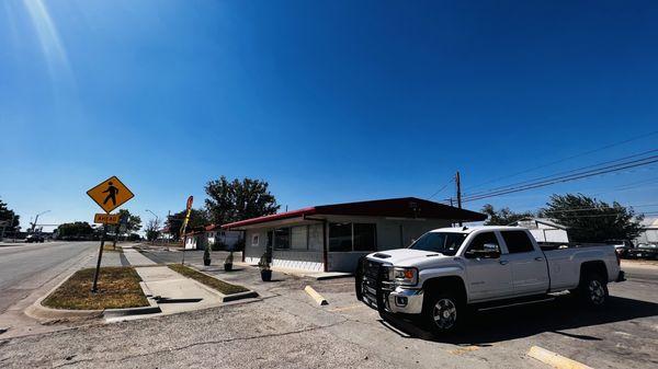 Not much to look at from the outside but world class barbecue and spectacular hometown service is located just behind that front door.