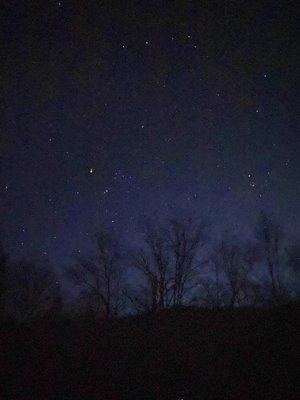 Night Sky on the edge of Monongahela National Forest