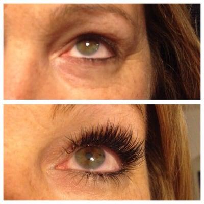 3D volume eyelash extensions