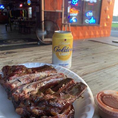 Ribs, Golden Light and front entrance.