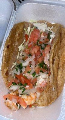 Shrimp taco