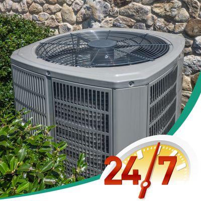 24/7 Emergency AC Service - Never an Overtime Charge!