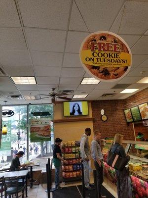 Free Cookie Tuesday