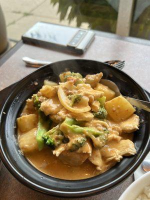 Pineapple Curry with Chicken