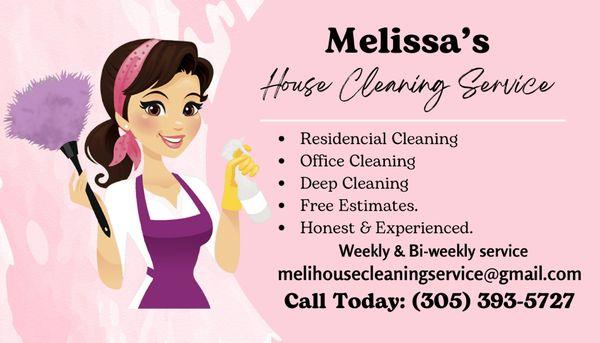 Melissa’s House Cleaning Service