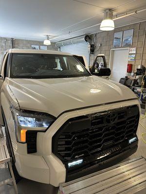 2025 Toyota tundra front end ppf and ceramic coating and window tint  riverside ca