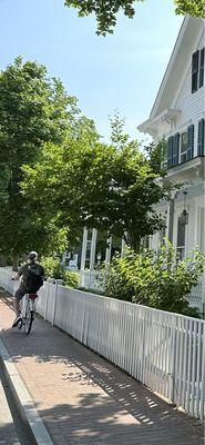 Biking around Edgartown!