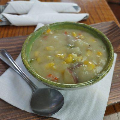 Mexican corn chowder