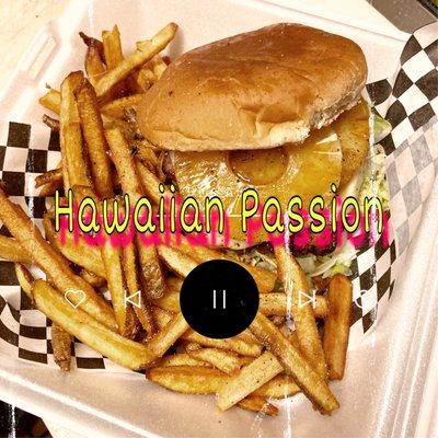 Hawaiian burger