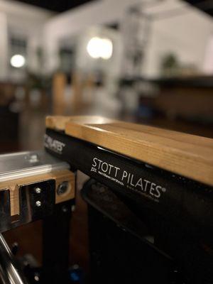 Maine Pilates uses Stott Reformers - the best in the business.