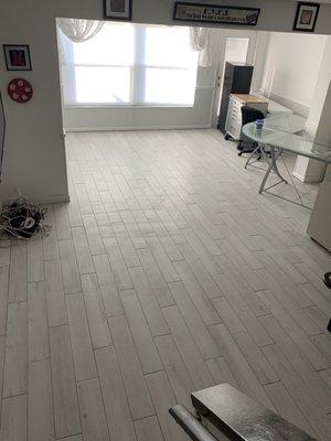 New flooring