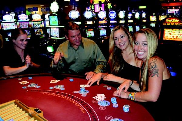 Lots of table games and the only roulette table with a true wheel in Humboldt County.