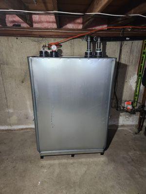 New Roth 275 gallon oil tank