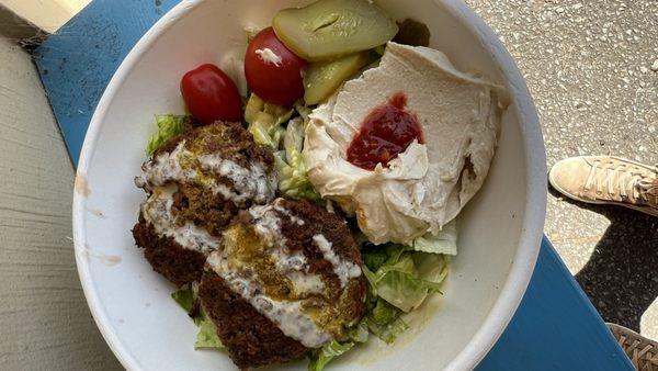 Had a wonderful kebab bowl today from the food truck!