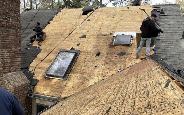 Resident roofing replacement