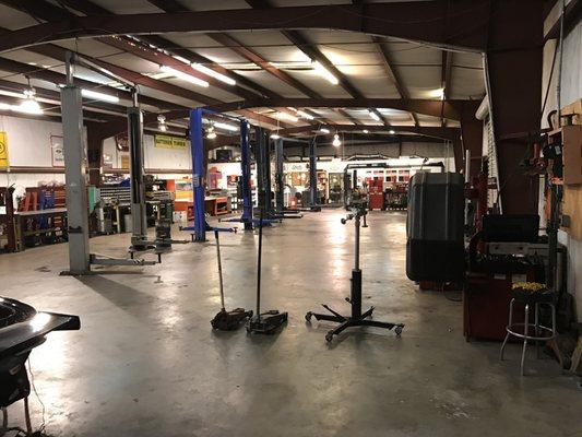 6,000 square feet of the best equipment that money can buy to serve all your automotive repair needs!