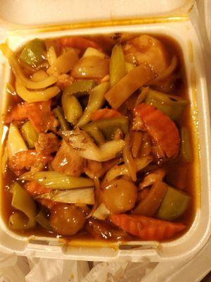 Yummy Hunan chicken