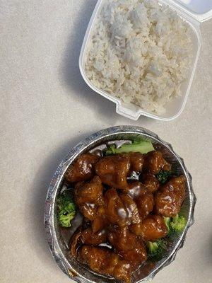 Orange Chicken With Orange Flavor