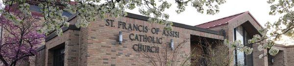 Exterior, St. Francis of Assisi Church, Ann Arbor, MI.