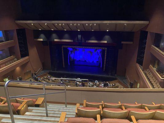 Theater from the balcony