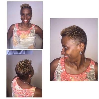 Style and cut by Cindy