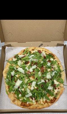 Prosciutto and Arugula Pizza so delicious!!!