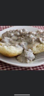 Biscuits and gravy