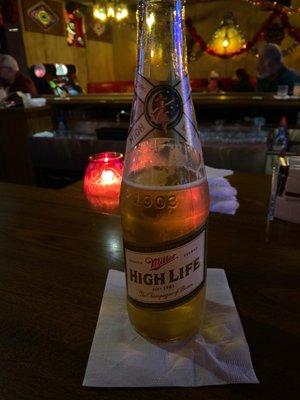 Love that they have the High Life