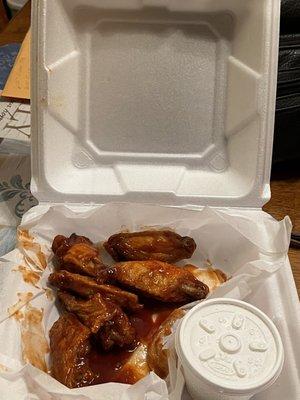 Hot BBQ Wings