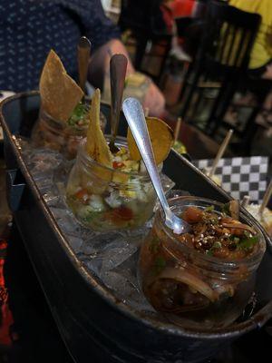 Ceviche trio