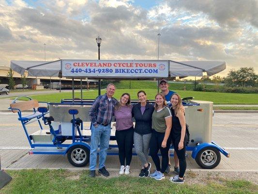 Family Outing - Stops for pizza and ice cream