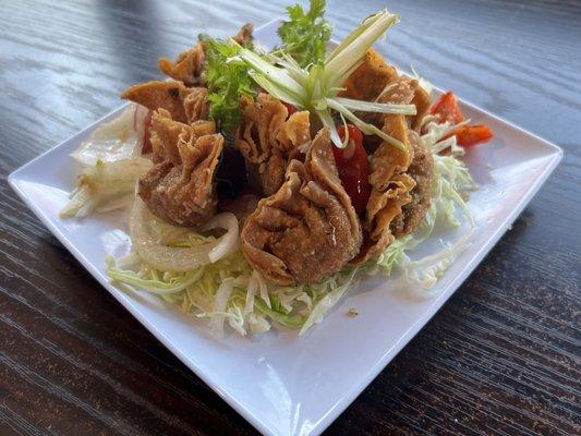 FRIED WONTON IS READY TO BE SERVE!! 
Crunchy and delicious textures
Perfect dish for a hot summer