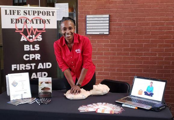 Community Engagement...
Hands Only CPR
Learn to Safe a Life