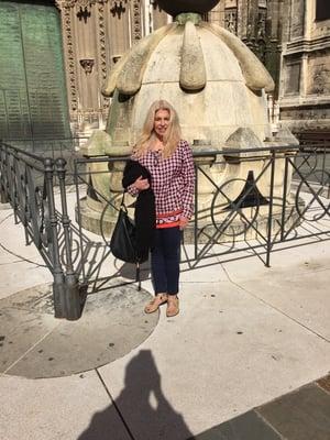 Standing near the Picasso museum in Sevilla Spain, 2014, Nov