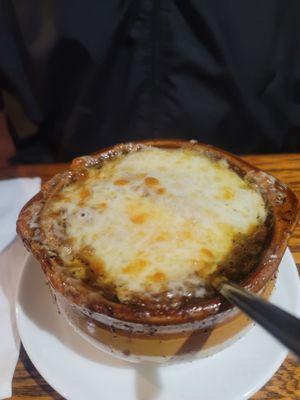 The best French Onion in Luzerne County.