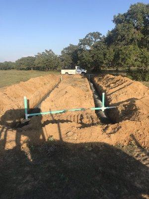 Septic installation