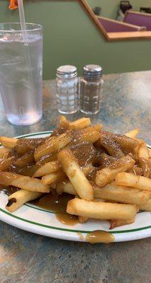 large fry with gravy