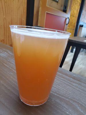 A very refreshing pumpkin cider!