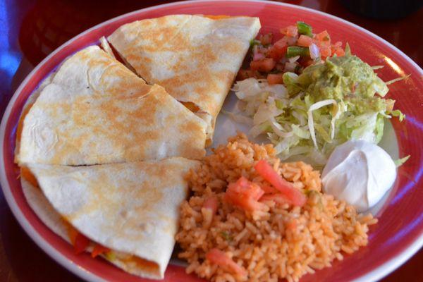 Grilled Gulf Shrimp Quesadilla